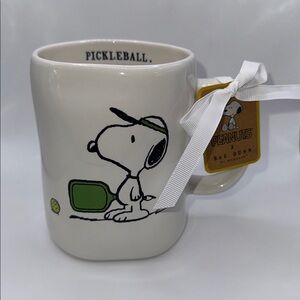 Peanuts Rae Dunn Pickleball Coffee Mug